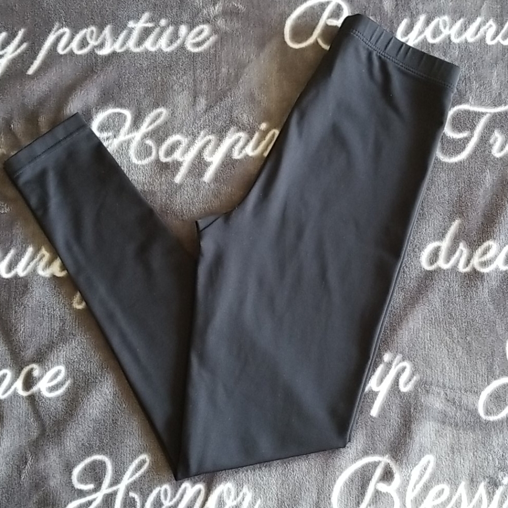 Performance black tights leggings